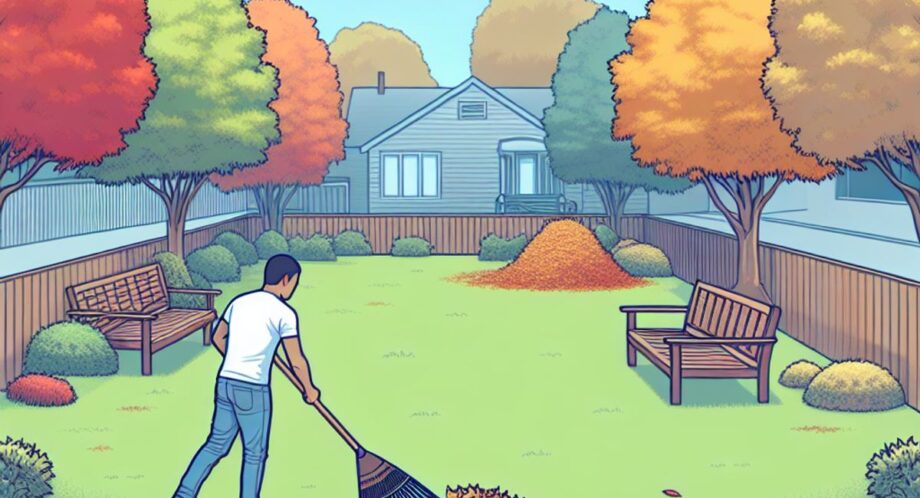 The Genius Way to Rake Leaves and Save Time